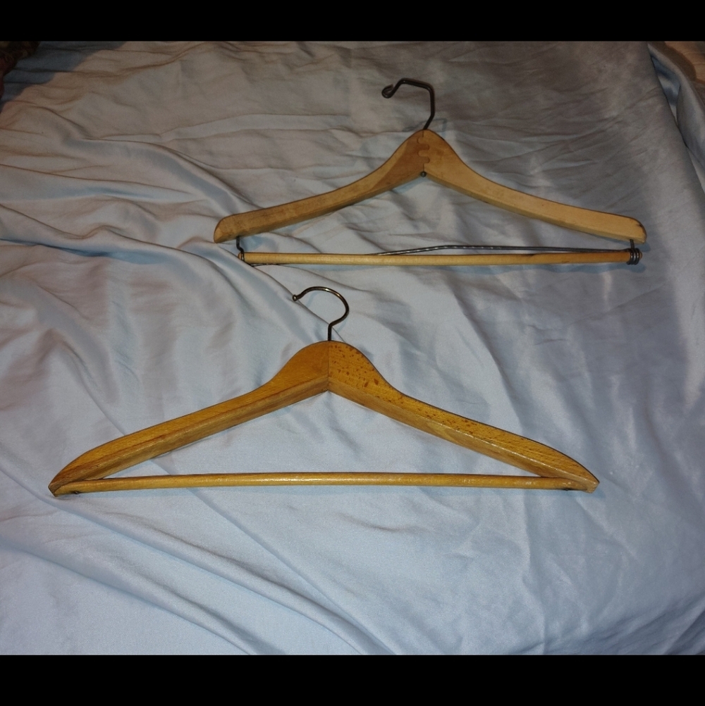 Wooden Hangers 2 For $8